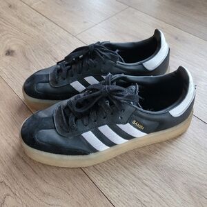Adidas Samba Black and White women's 6.5